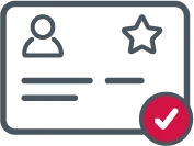 Loyalty sign-up use case icon