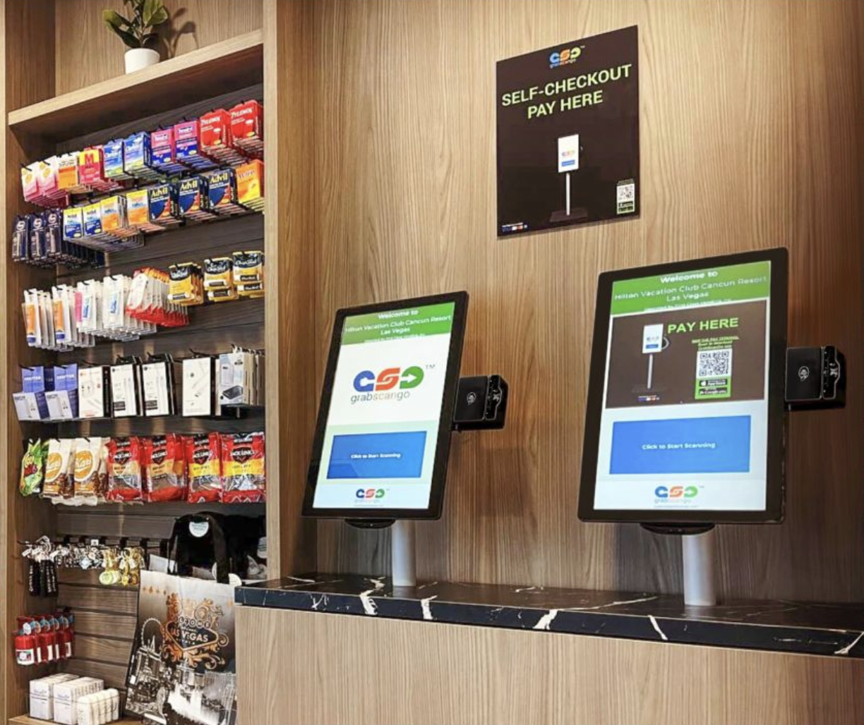 GrabScanGo Hotel Self-Checkout Integration