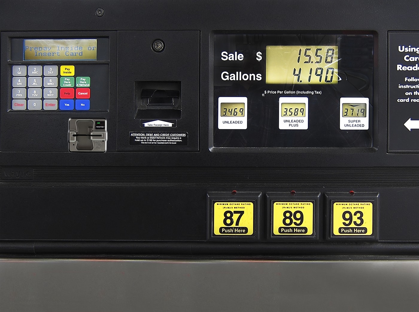 oDynamo hybrid insert card reader for gas stations