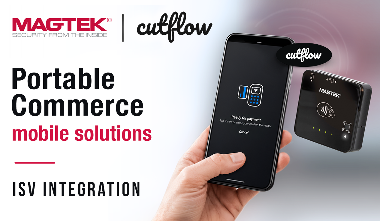 MagTek and Cutflow Portable Commerce Integration