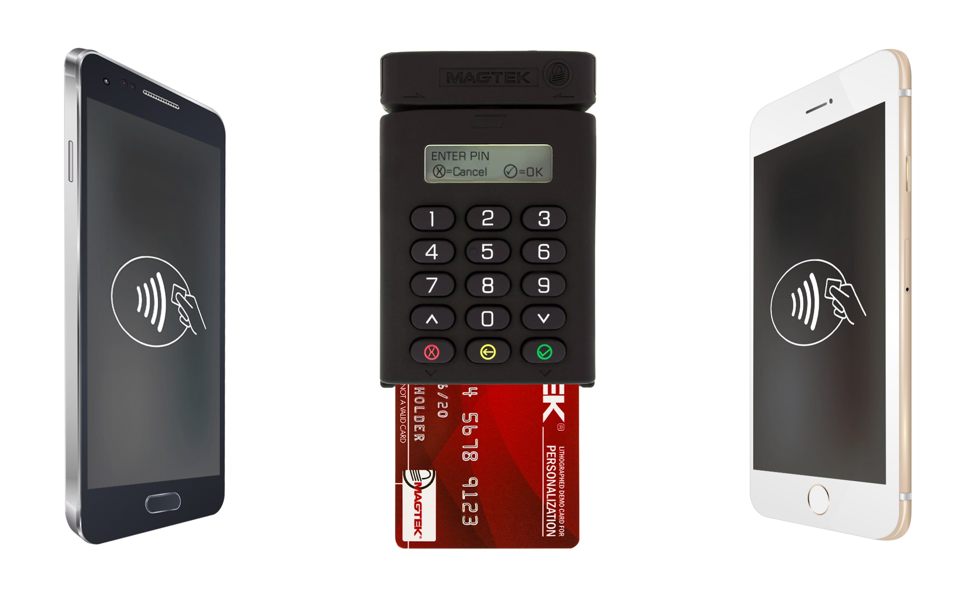 DynaPro Mini PIN Pad for iPhone, Android and NFC