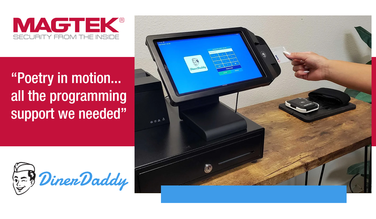 DinerDaddy Adopts MagTek