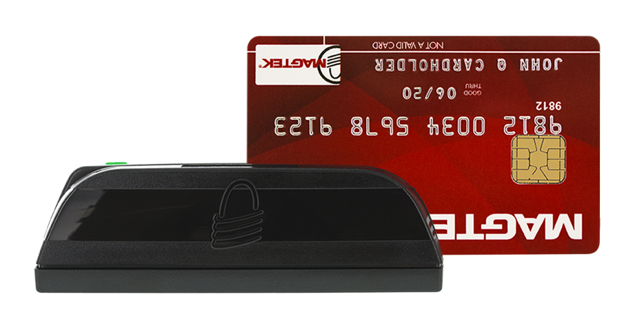 Magtek 21040104 MINI USB SWIPE RDR MSR TRACK 1/2 HID COMPATIBLE BLK/6FT CABL 